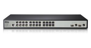 Коммутатор Gigabit Ethernet SNMP 24FE + 2 комбинированных порта ST3326