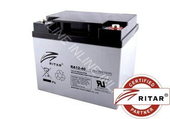 Аккумуляторная батарея RA12-40 (12V, 40Ah)