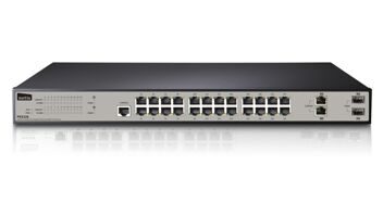 Коммутатор 24FE + 2 комбинированных порта Ethernet, 1 Гбит/с SNMP PoE PE6326