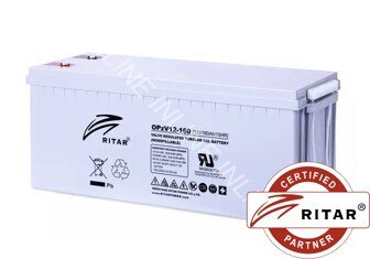 Аккумуляторная батарея OPzV12-160 (12V, 160Ah)  GEL (Гелевый)